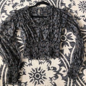 Free People Twyla blouse: Worn once